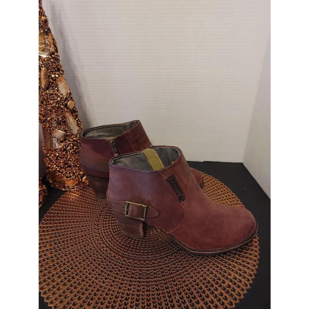 Caterpillar Leather Booties - Picture 2 of 6